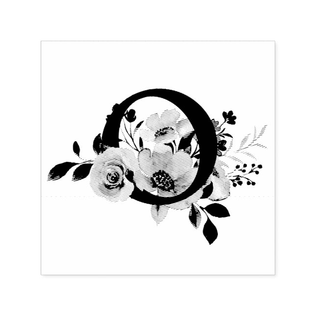 Buchstabe O Permastempel (Design)