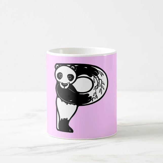 Buchstabe P ist für Tasse (Mittel)