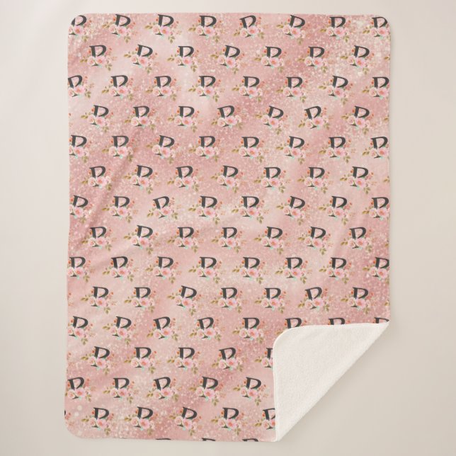 Buchstabe P Sherpadecke (Vorderseite)