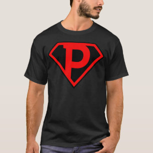 Buchstabe P T-Shirt
