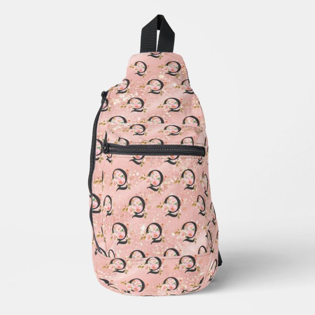 Buchstabe Q Crossbody Bag (Vorderseite)
