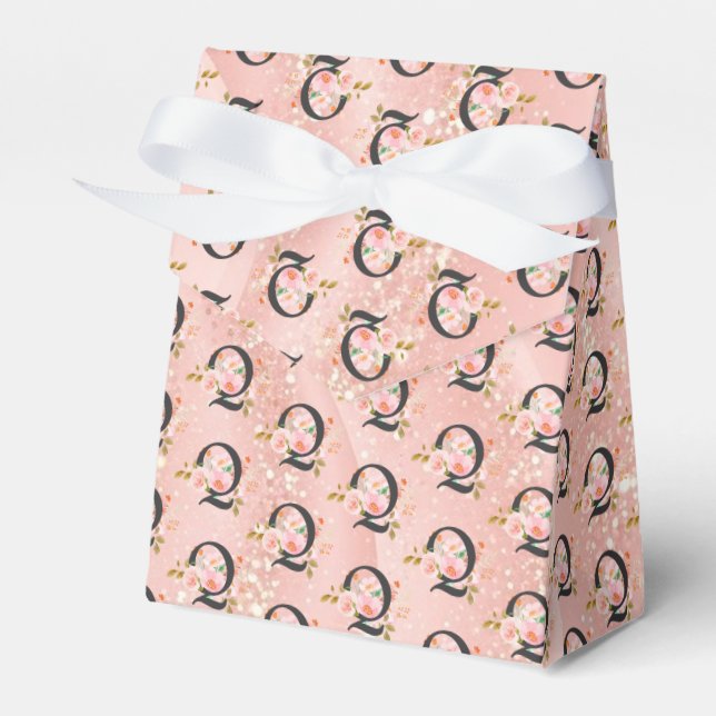 Buchstabe Q Geschenkschachtel (Vorderseite)