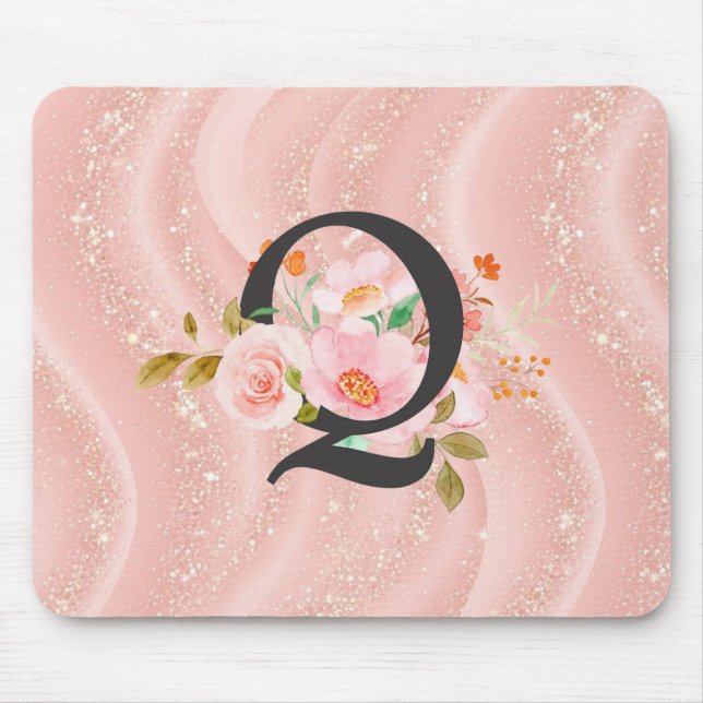 Buchstabe Q Mousepad (Vorne)