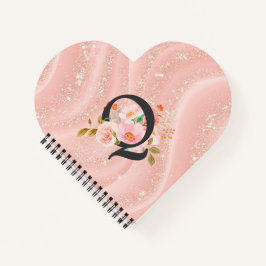 Buchstabe Q Notizbuch