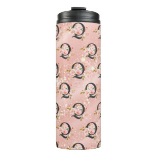 Buchstabe Q Thermosbecher