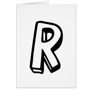 Buchstabe R