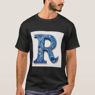 Buchstabe R -2 - Aufkleber T-Shirt
