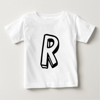 Buchstabe R Baby T-shirt