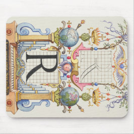 Buchstabe R von Mira Calligraphiae Monumenta Mousepad