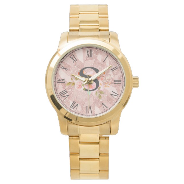Buchstabe S Armbanduhr (Vorderseite)