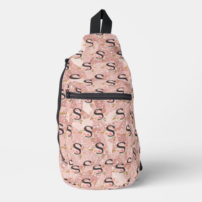Buchstabe S Crossbody Bag (Vorderseite)