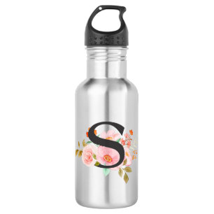 Buchstabe S Edelstahlflasche