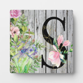 Buchstabe S Fotoplatte