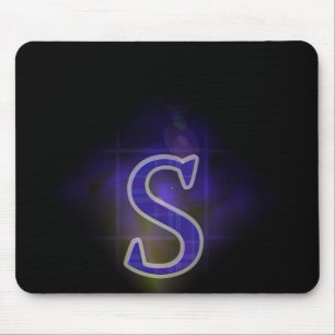 Buchstabe S Mousepad
