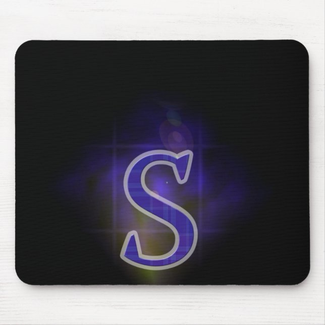 Buchstabe S Mousepad (Vorne)