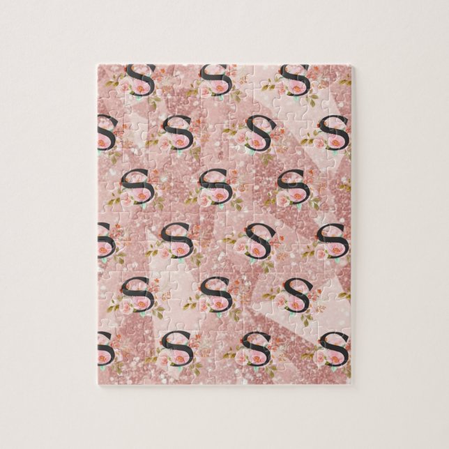 Buchstabe S Puzzle (Vertikal)
