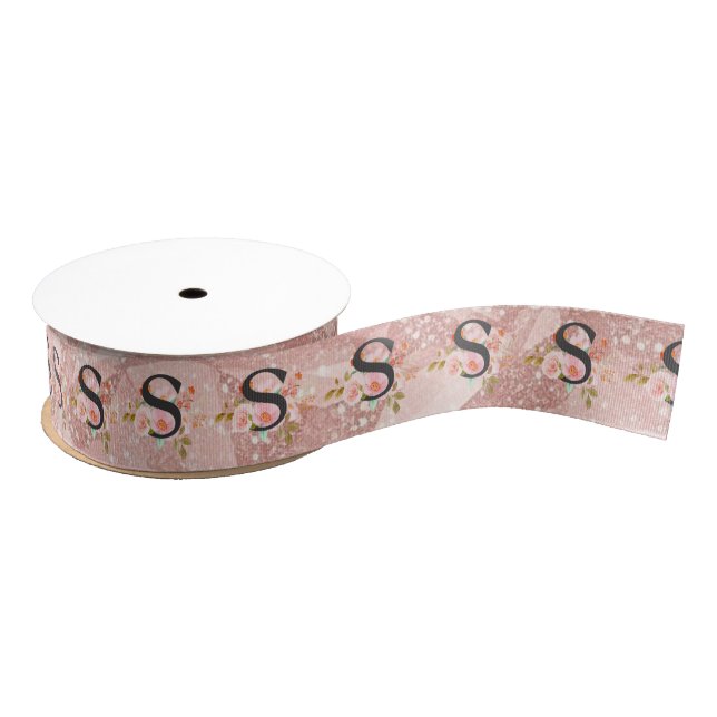 Buchstabe S Ripsband (Spule)