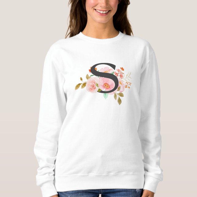 Buchstabe S Sweatshirt (Vorderseite)