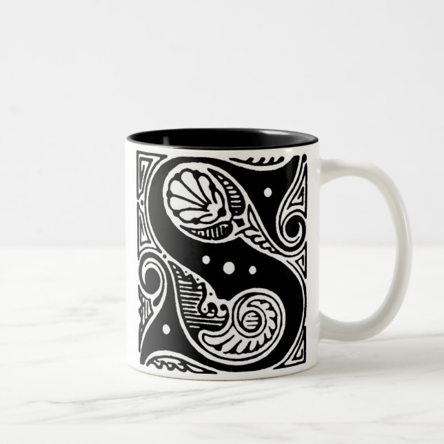 Buchstabe 'S' Tasse (Rechts)