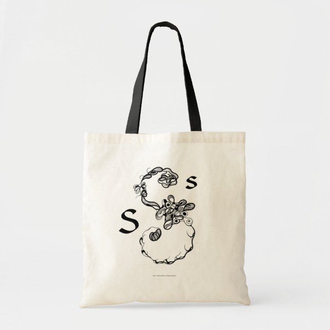 BUCHSTABE S TRAGETASCHE (Vorne)