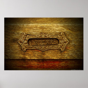 Buchstabe-Schlitz-Druck/Plakat Poster