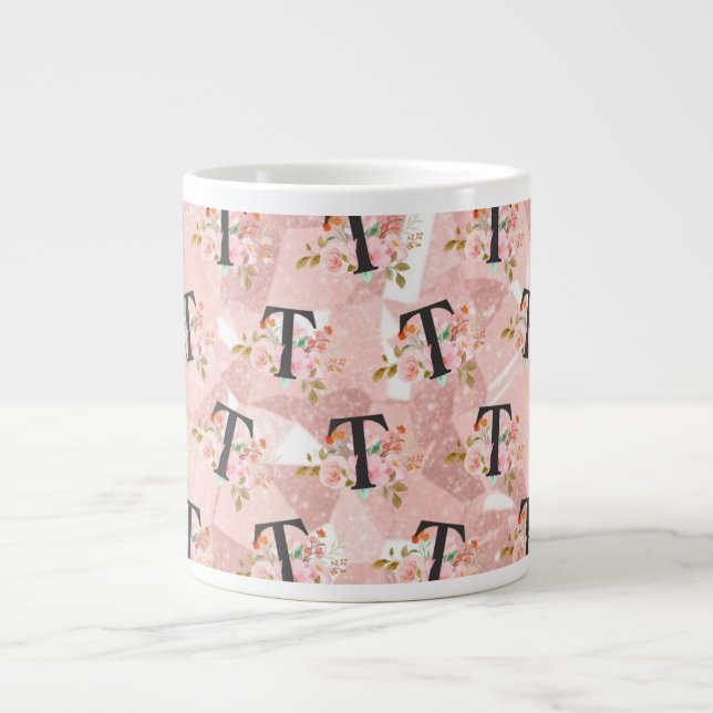 Buchstabe T Jumbo-Tasse (Vorderseite)
