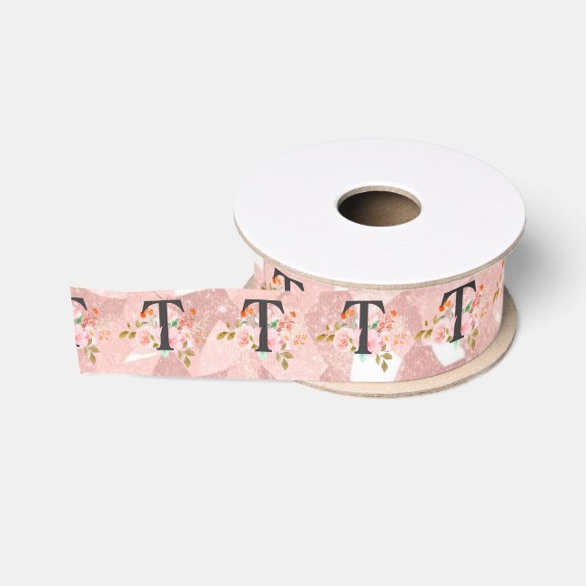 Buchstabe T Ripsband (Spule)