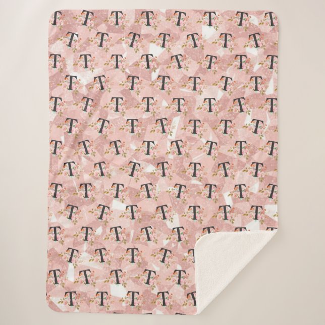 Buchstabe T Sherpadecke (Vorderseite)