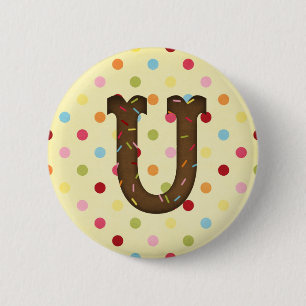 Buchstabe U Button