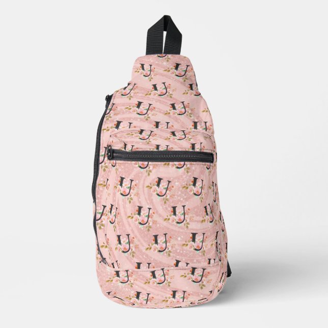 Buchstabe U Crossbody Bag (Vorderseite)