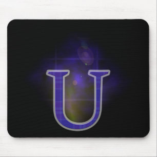 Buchstabe U Mousepad