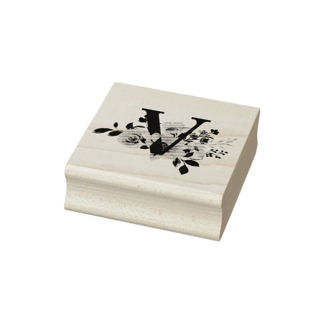 Buchstabe V Gummistempel (Stempel)