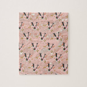 Buchstabe V Puzzle