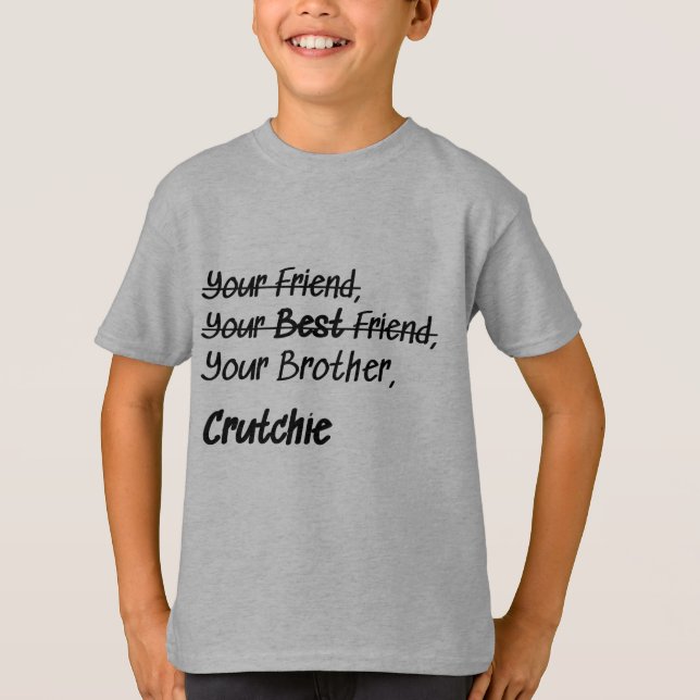 Buchstabe vom Schutz-Shirt T-Shirt (Vorderseite)