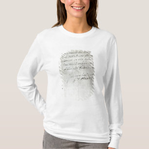 Buchstabe von George Frederick Handel T-Shirt