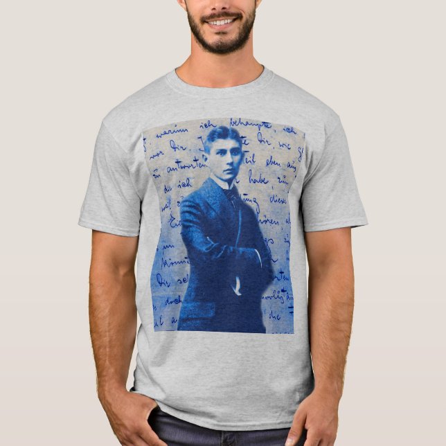 Buchstabe von Kafka T-Shirt (Vorderseite)