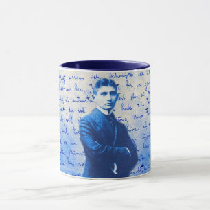 Buchstabe von Kafka Tasse
