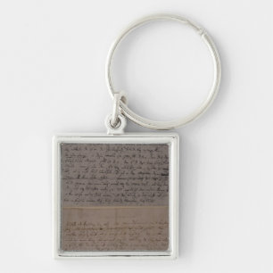 Buchstabe von Leopold Mozart Schlüsselanhänger