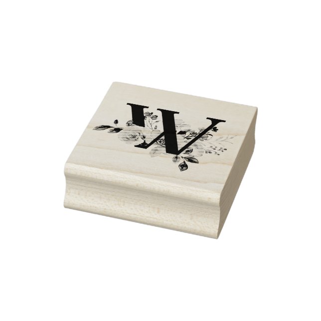 Buchstabe W Gummistempel (Stempel)