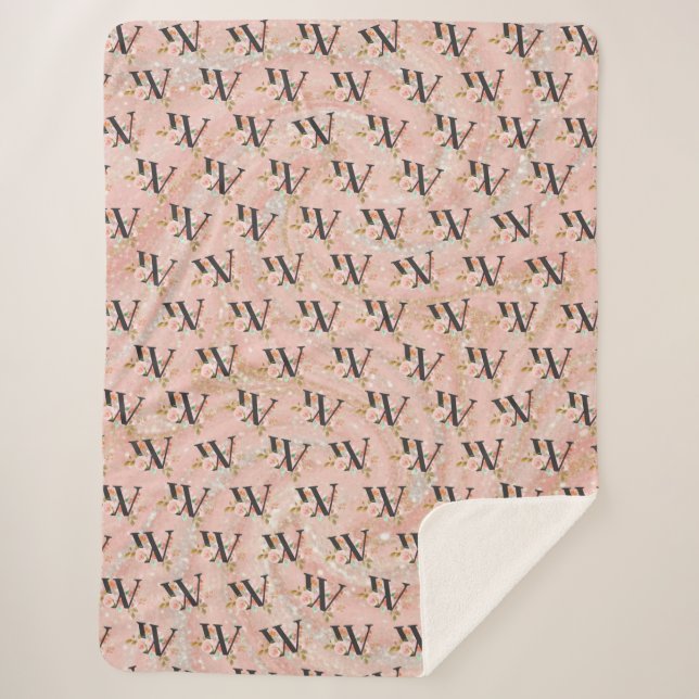 Buchstabe W Sherpadecke (Vorderseite)