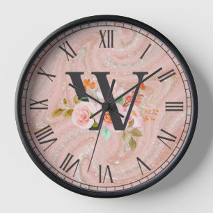 Buchstabe W Uhr
