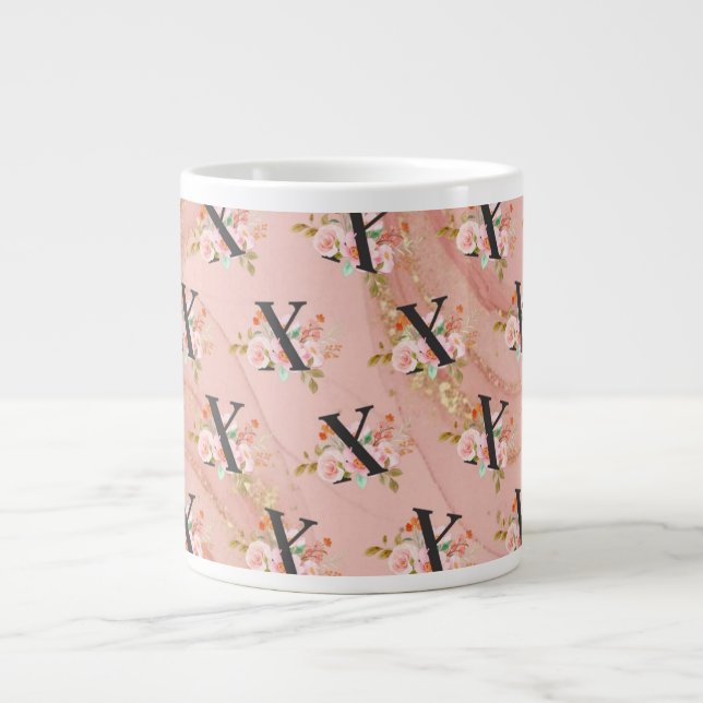 Buchstabe X Jumbo-Tasse (Vorderseite)