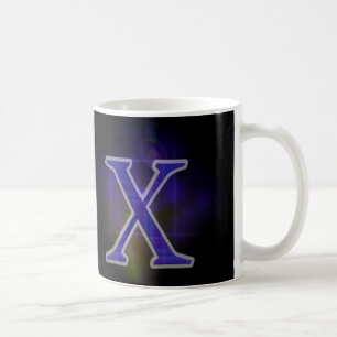 Buchstabe X Kaffeetasse