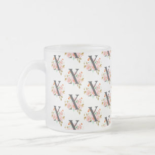 Buchstabe X Mattglastasse