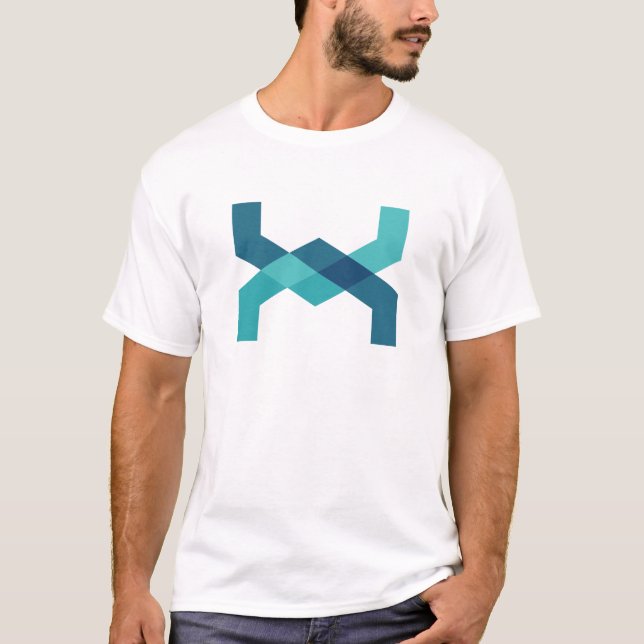 Buchstabe X Monogramm T-Shirt (Vorderseite)