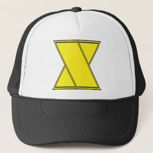 Buchstabe x truckerkappe
