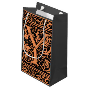 Buchstabe Y Mittelalterliche Monogramm-Kunst Art N Kleine Geschenktüte