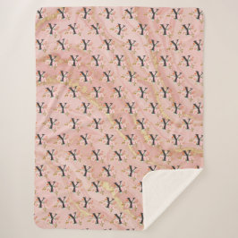 Buchstabe Y Sherpadecke
