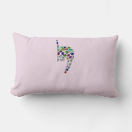 Buchstabe 'YOD' Lendenkissen