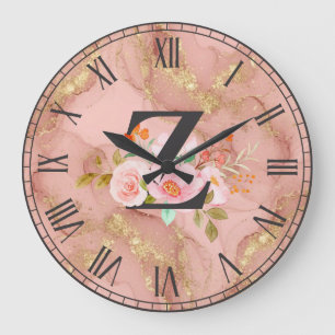 Buchstabe Z Große Wanduhr